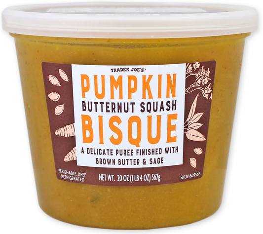 Pumpkin Butternut Squash Bisque (SEASONAL)