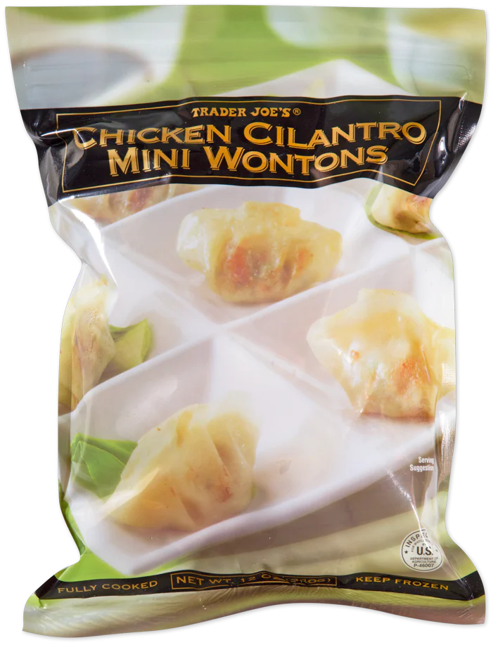 Chicken Cilantro Mini Wontons