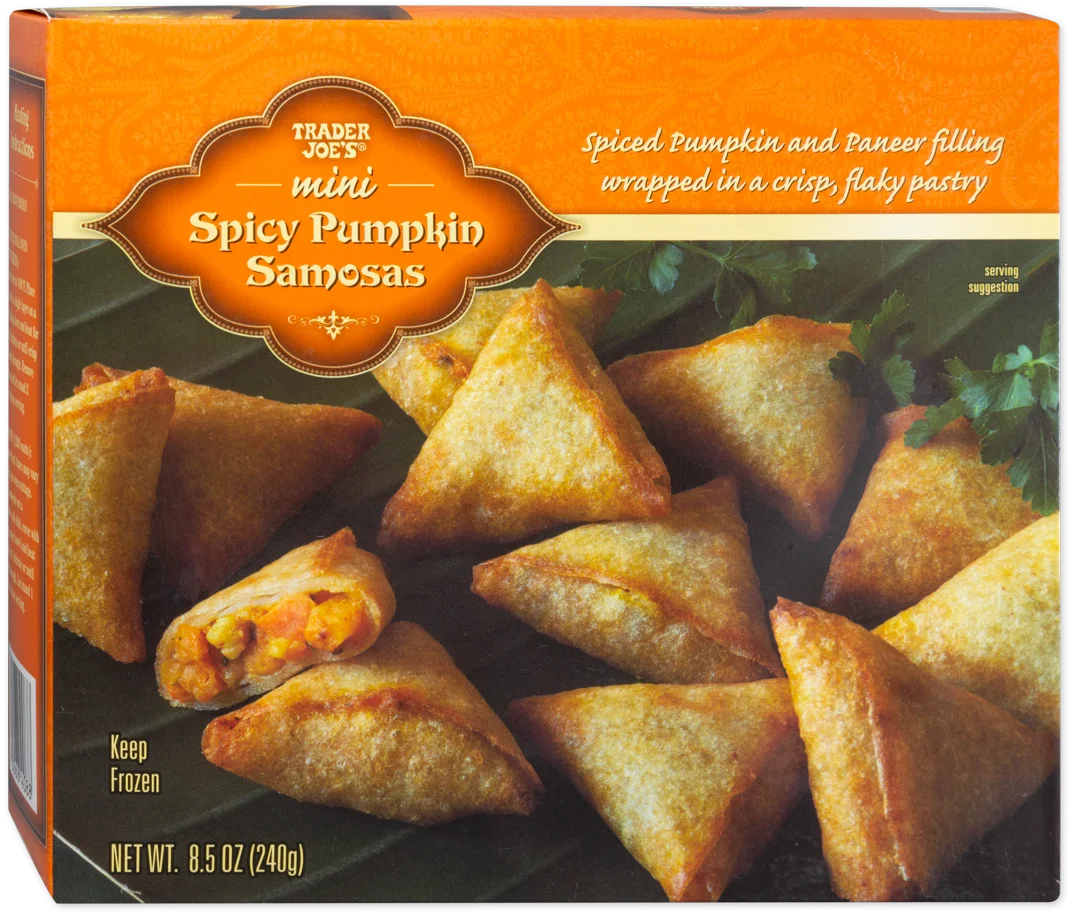 Mini Spicy Pumpkin Samosas (LIMITED)