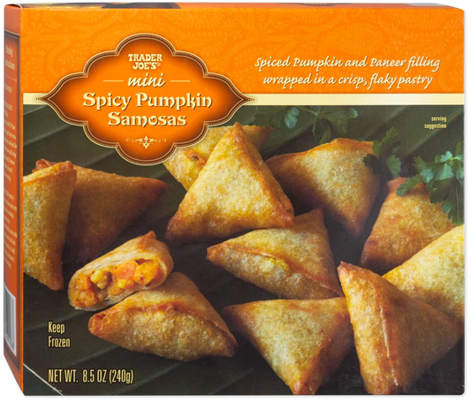 Mini Spicy Pumpkin Samosas (LIMITED)