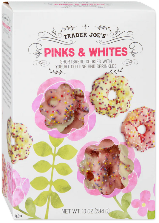 Pinks & Whites Cookies