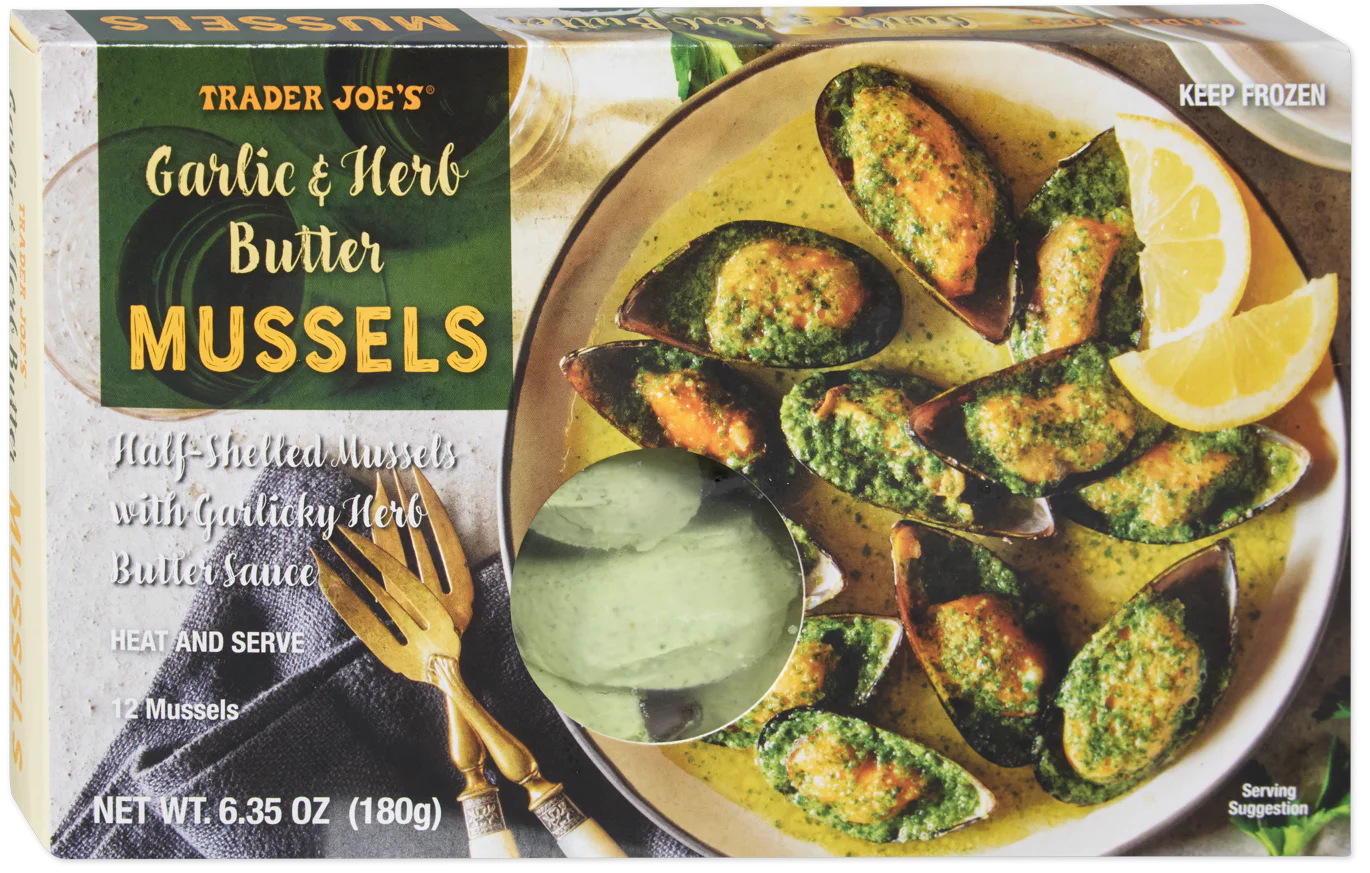Garlic & Herb Butter Mussels (LIMITED)