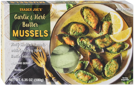 Garlic & Herb Butter Mussels (LIMITED)