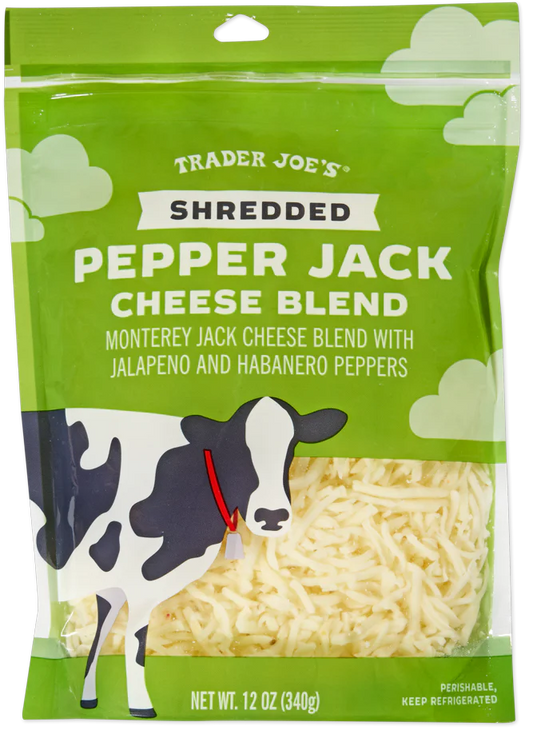 Shredded Pepper Jack Cheese Blend