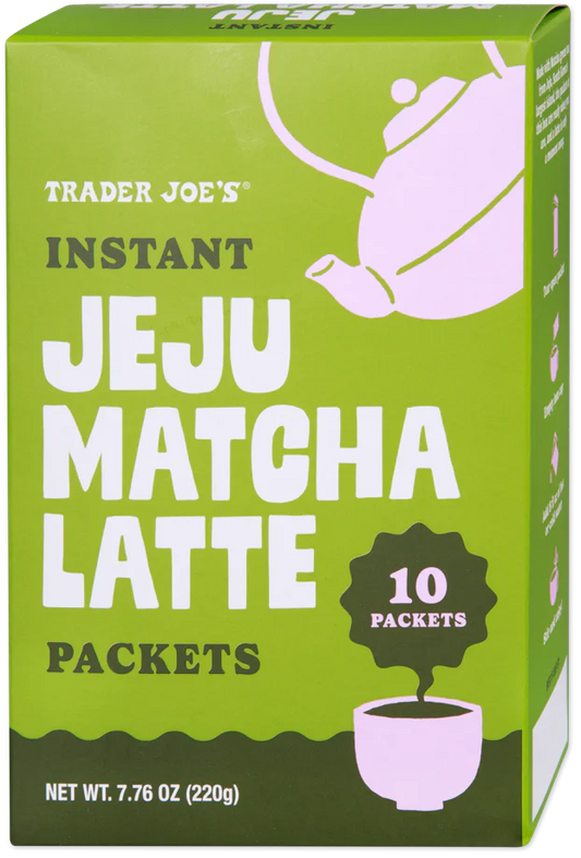 Instant Jeju Matcha Latte Packets