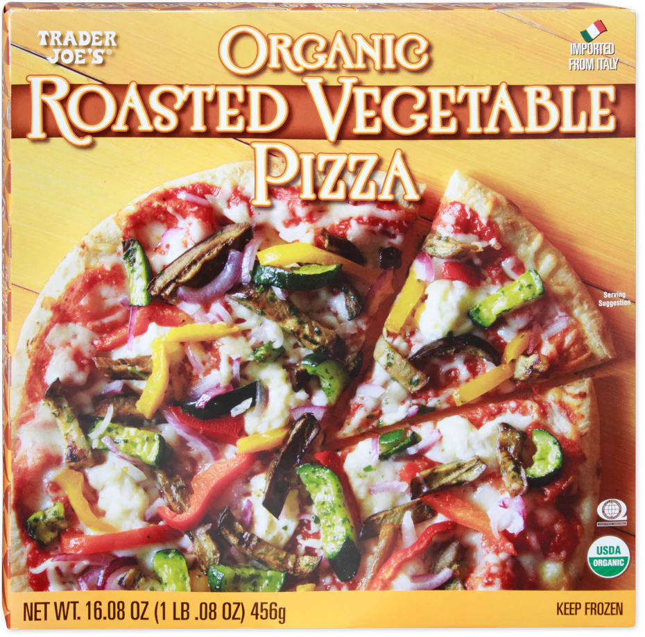 Organic Roasted Vegetable Pizza