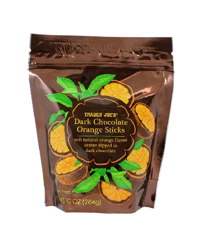 Dark Chocolate Orange Sticks