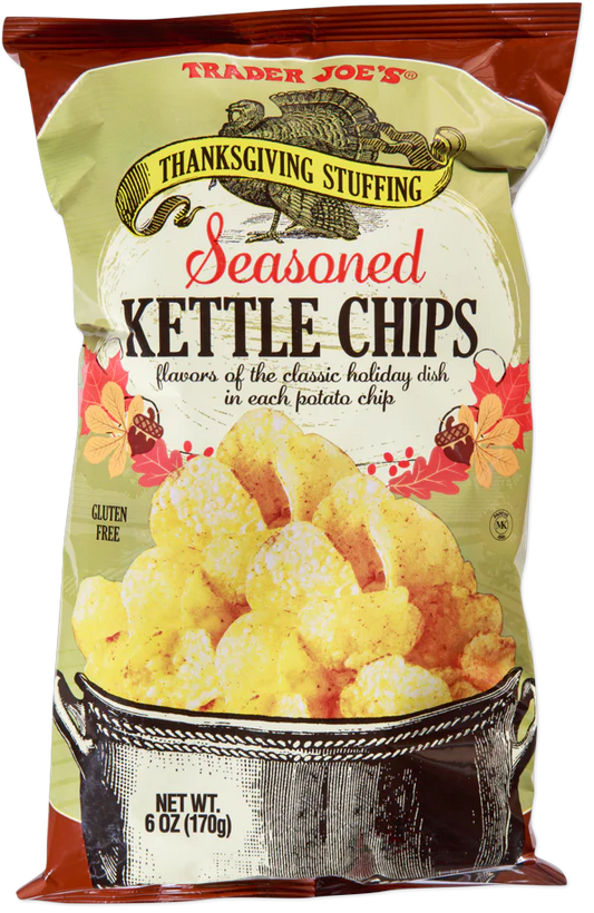 Thanksgiving Stuffing Seasoned Kettle Chips (LIMITED)