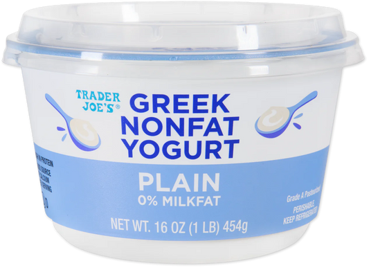 Greek Nonfat Yogurt Plain