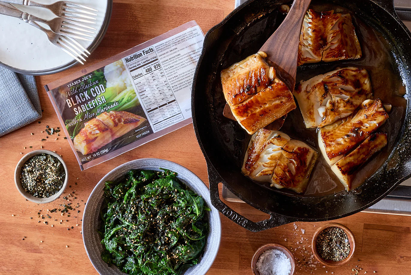 Wild Alaskan Black Cod Sablefish with Miso Marinade