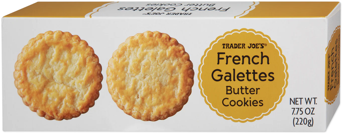 French Galettes Butter Cookies