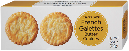 French Galettes Butter Cookies