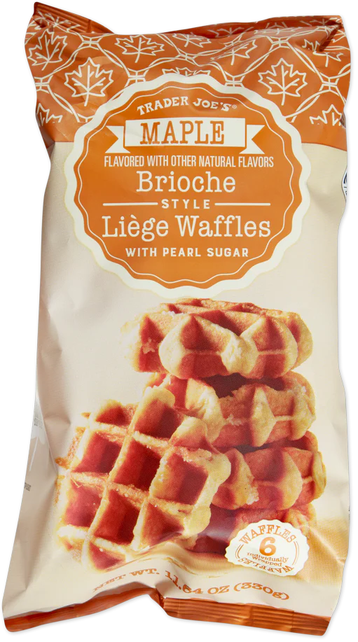 Maple Brioche Style Liège Waffles (LIMITED)