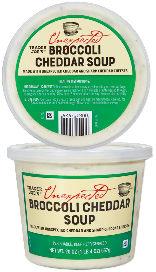 Unexpected Broccoli Cheddar Soup