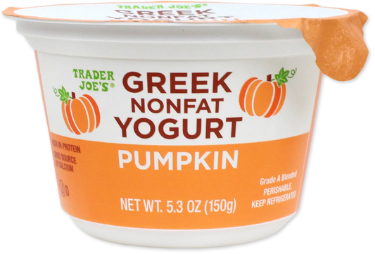 Greek Nonfat Pumpkin Yogurt (LIMITED-FALL)