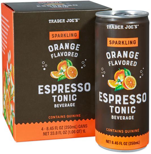 Sparkling Orange Flavored Espresso Tonic (LIMITED-SUMMER)