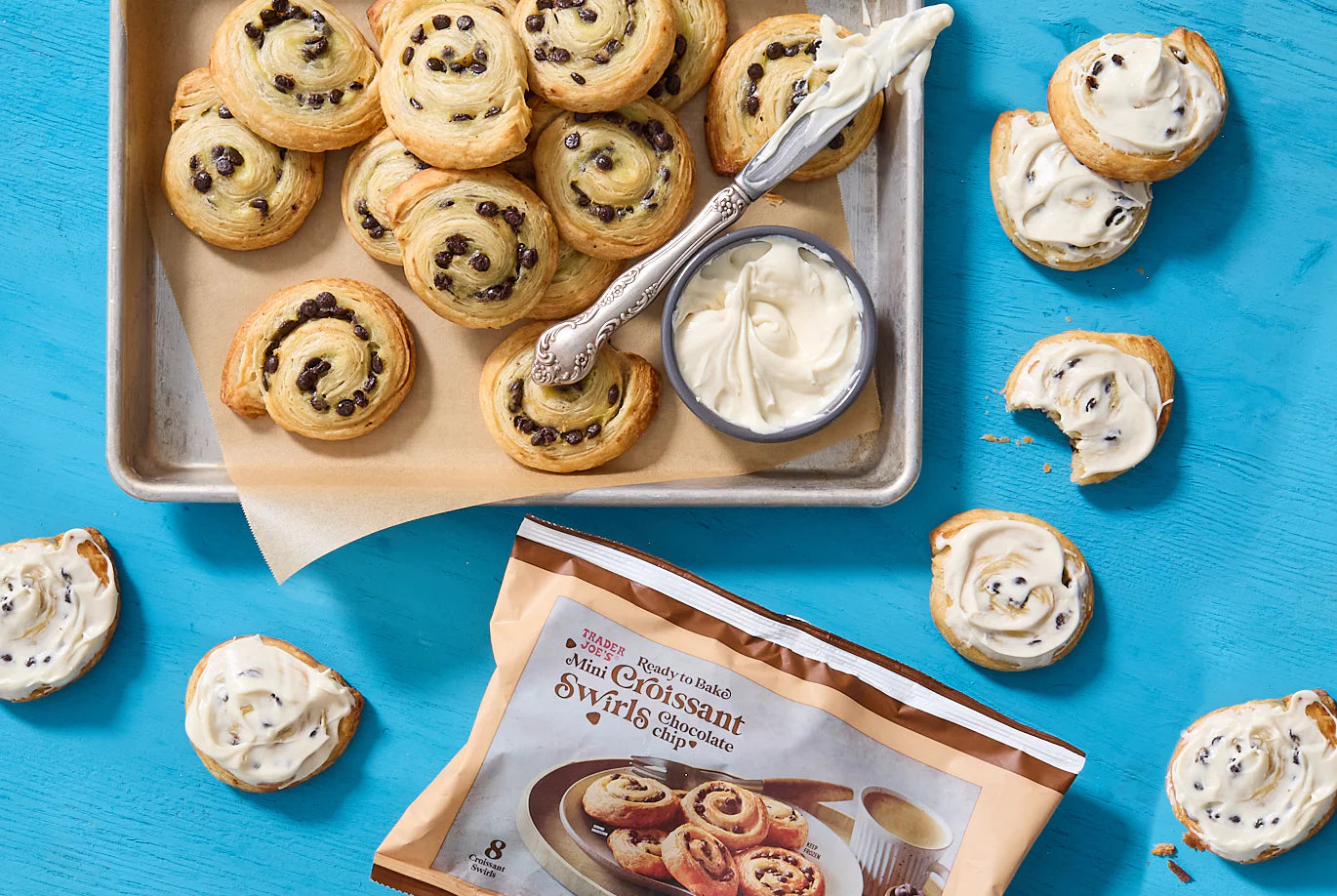 Mini Chocolate Chip Croissant Swirls (LIMITED)
