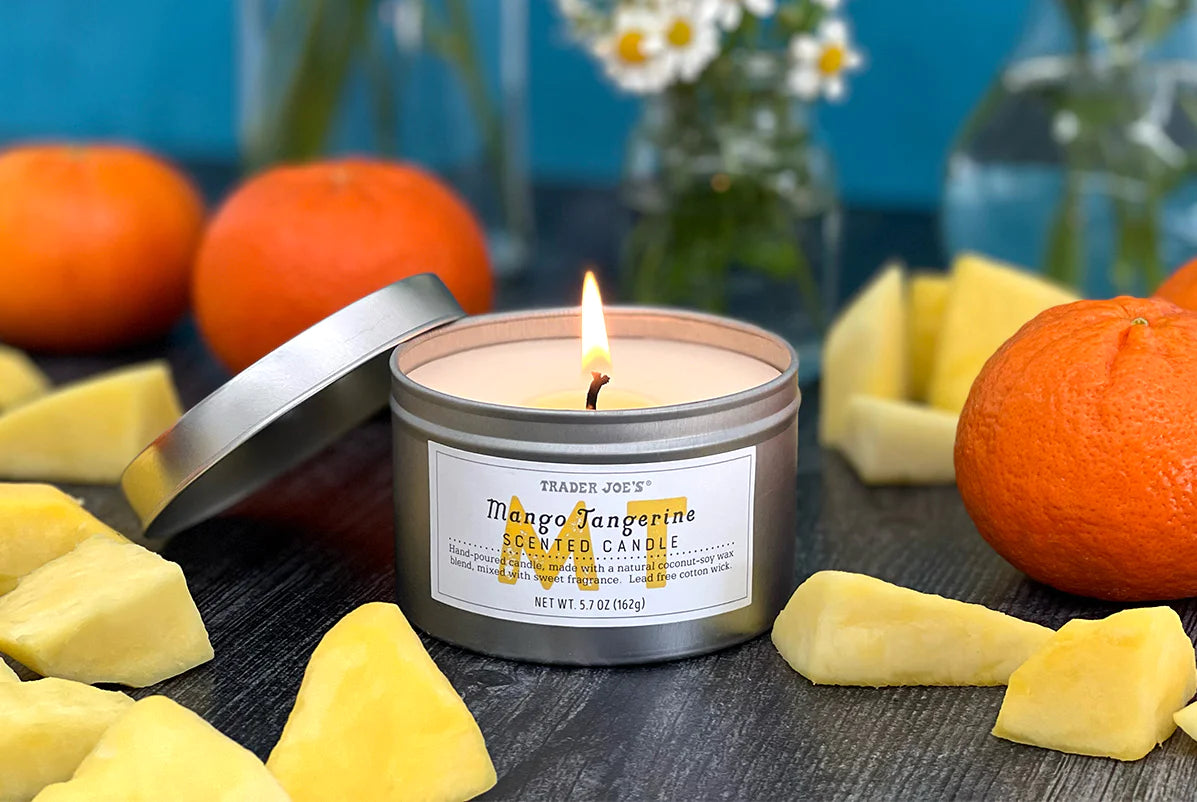 Mango Tangerine Scented Candle (LIMITED-SUMMER)