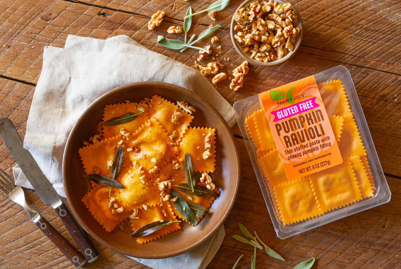 Gluten Free Pumpkin Ravioli (LIMITED)