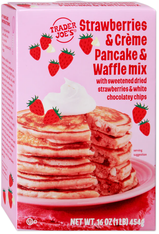 Strawberries & Crème Pancake & Waffle Mix
