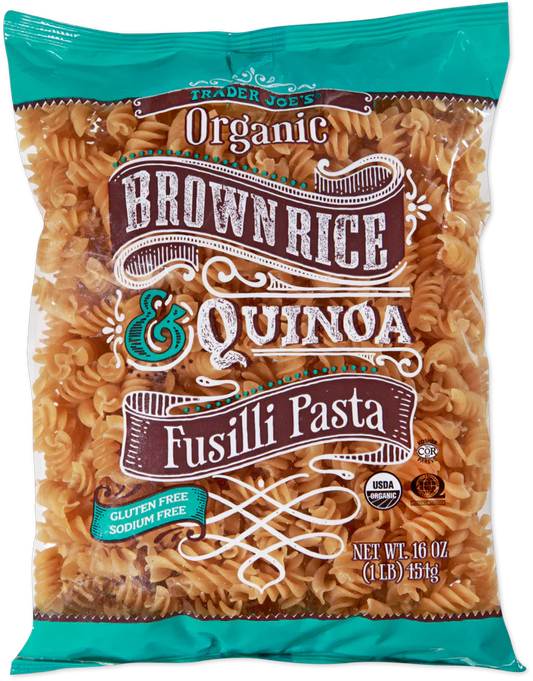 Organic Brown Rice & Quinoa Fusilli Pasta
