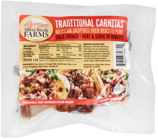 Silver Birch Farms Traditional Carnitas