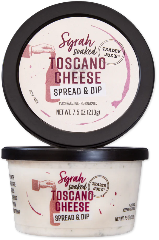 Syrah Soaked Toscano Cheese Spread & Dip (LIMITED)
