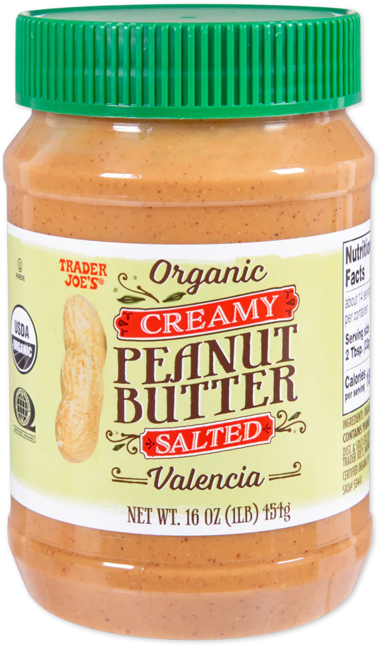 Organic Creamy Peanut Butter Salted Valencia