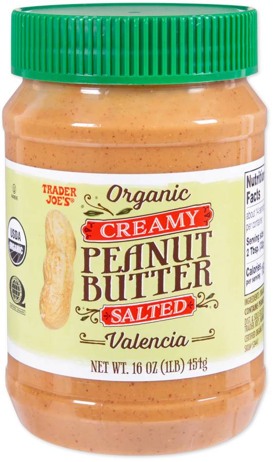 Organic Creamy Peanut Butter Salted Valencia