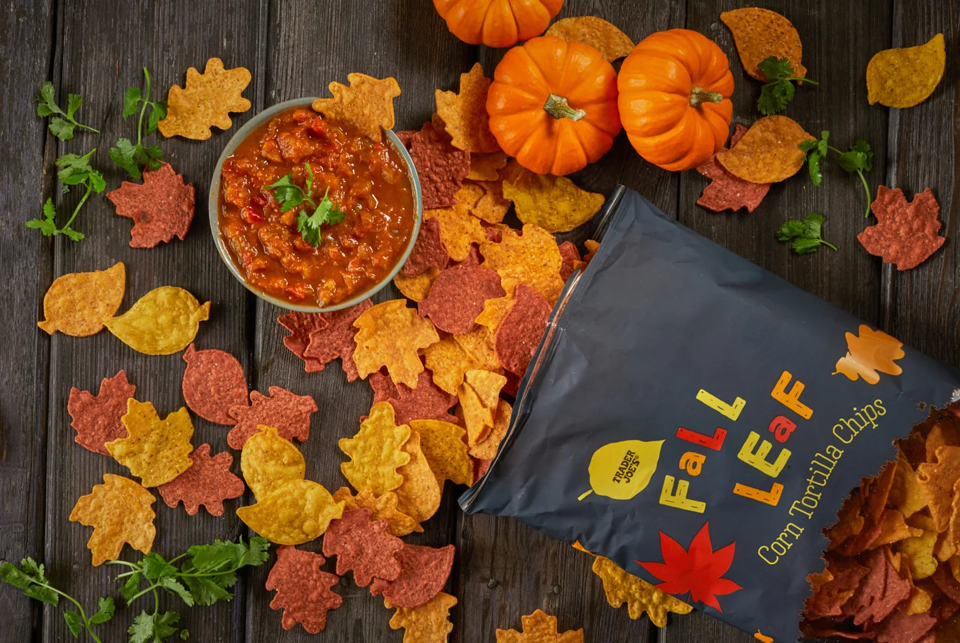 Fall Leaf Corn Tortilla Chips (LIMITED-FALL)