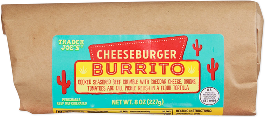 Cheeseburger Burrito