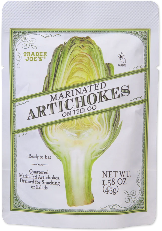Marinated Artichokes On The Go