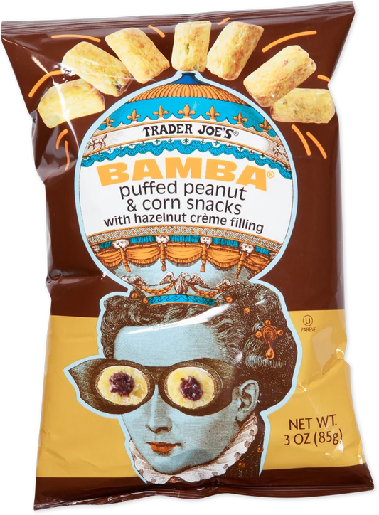 Bamba with Hazelnut Creme Filling