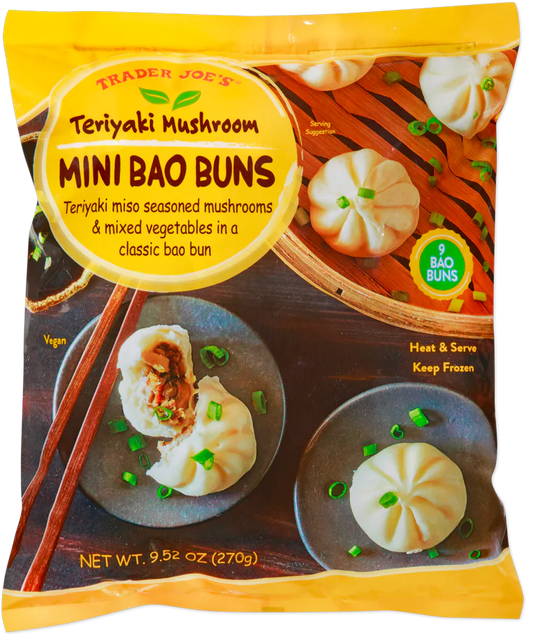 Teriyaki Mushroom Mini Bao Buns