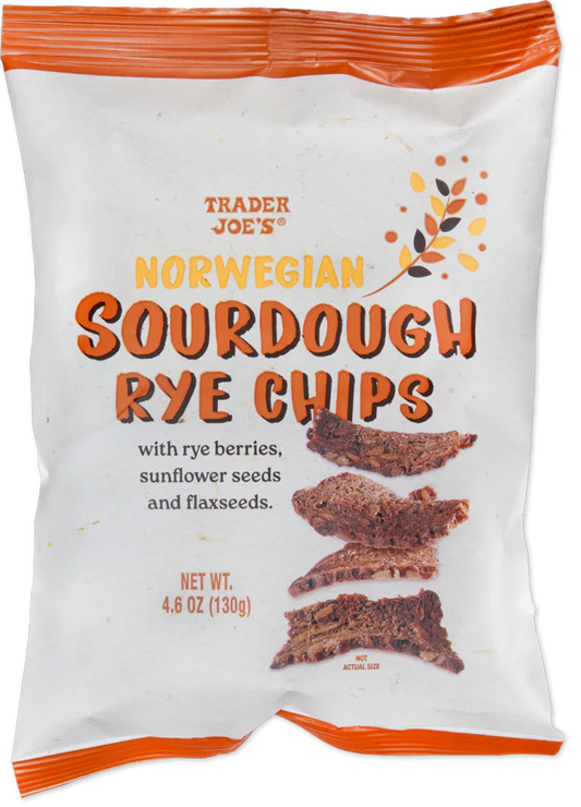 Norwegian Sourdough Rye Chips