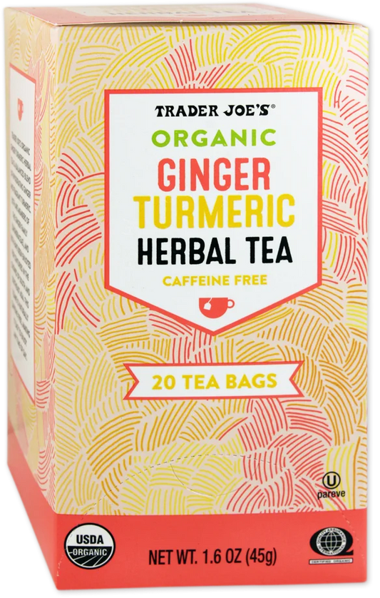 Organic Ginger Turmeric Herbal Tea