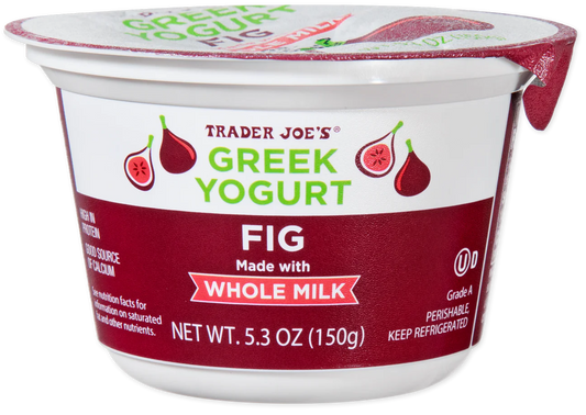 Fig Greek Whole Milk Yogurt
