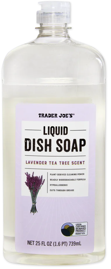 Liquid Dish Soap Lavender Tea Tree Scent