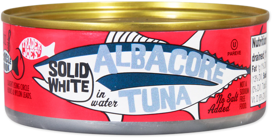 Solid White Albacore Tuna in Water No Salt Added