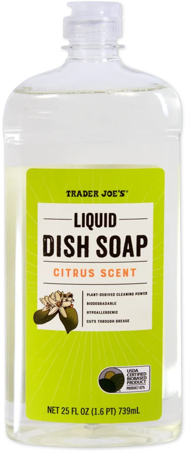 Liquid Dish Soap Citrus Scent