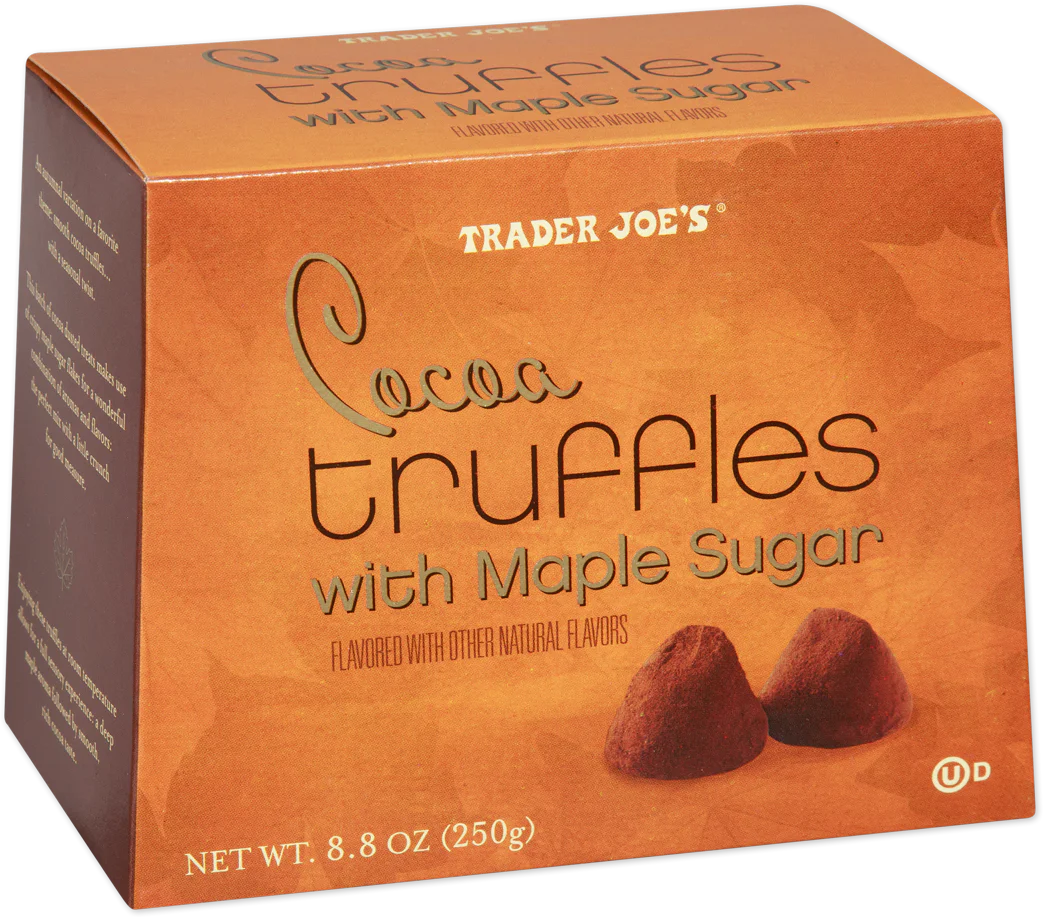 Cocoa Truffles with Maple Sugar (LIMITED)