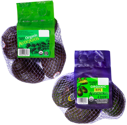 Organic Avocados 4 count