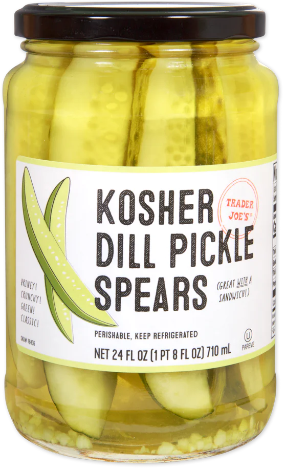 Kosher Dill Pickle Spears