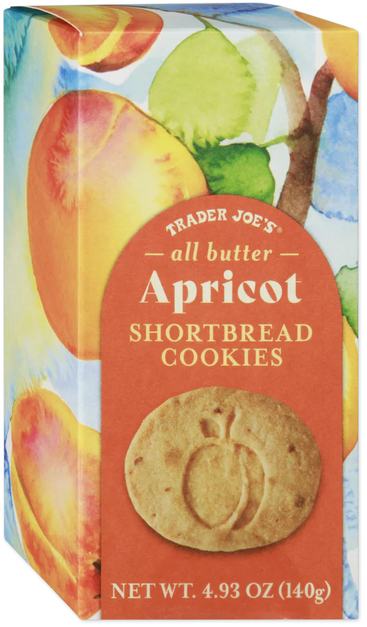 All Butter Apricot Shortbread Cookies (LIMITED)