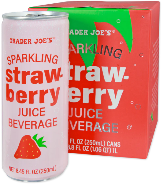 Sparkling Strawberry Juice