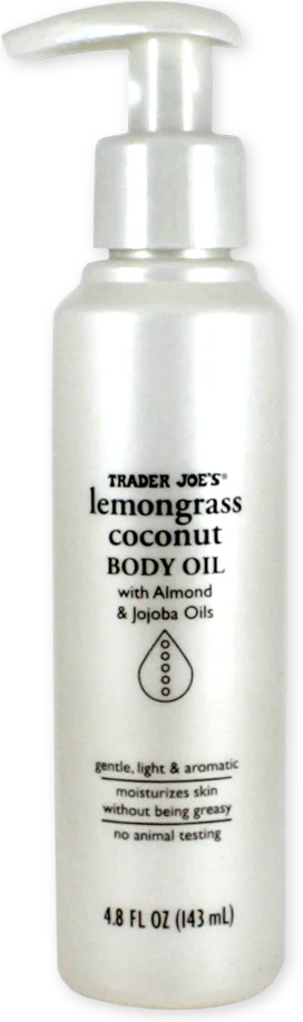 Lemongrass Coconut Body Oil