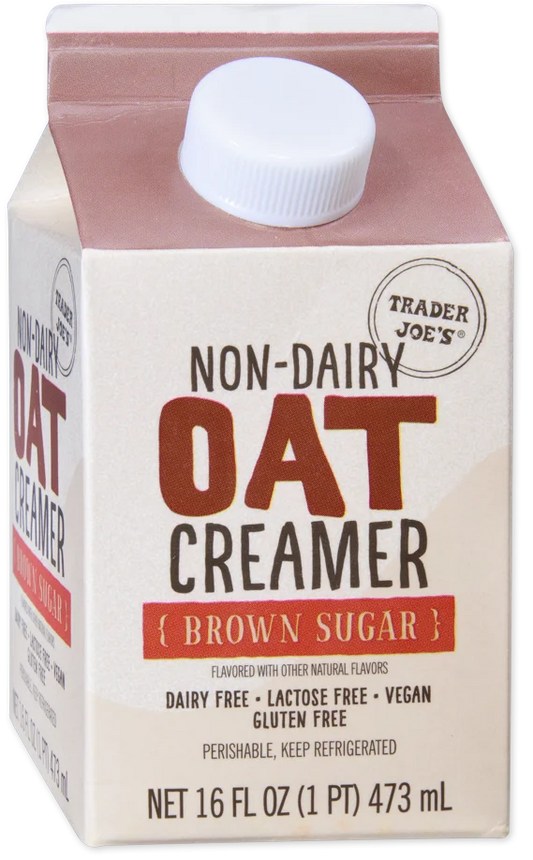 Non-Dairy Oat Creamer Brown Sugar Flavor