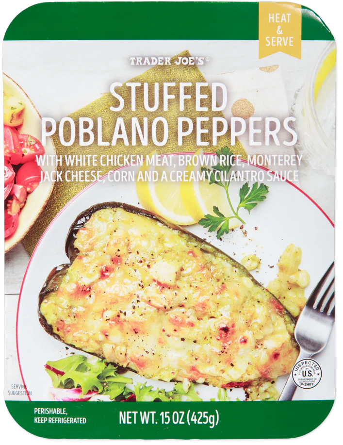 Stuffed Poblano Peppers (LIMITED)