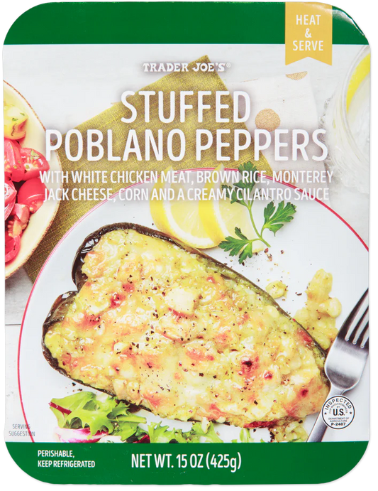 Stuffed Poblano Peppers (LIMITED)
