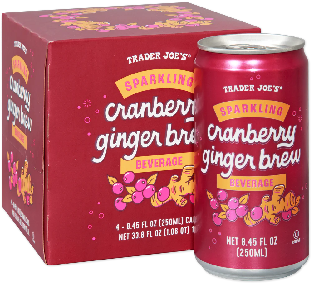 Sparkling Cranberry Ginger Brew Beverage (LIMITED)